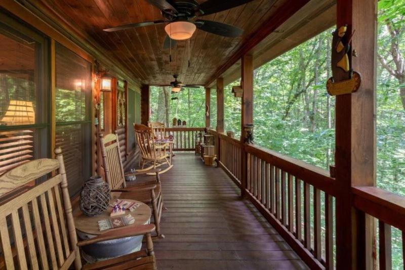 Willa Mountain Spirit Cabin - Fireplace And Hot Tub Blue Ridge Zewnętrze zdjęcie