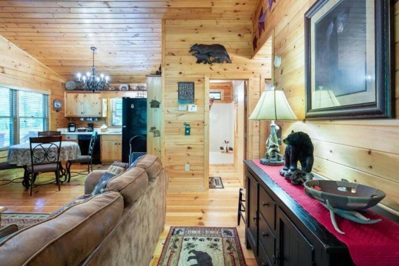 Willa Mountain Spirit Cabin - Fireplace And Hot Tub Blue Ridge Zewnętrze zdjęcie