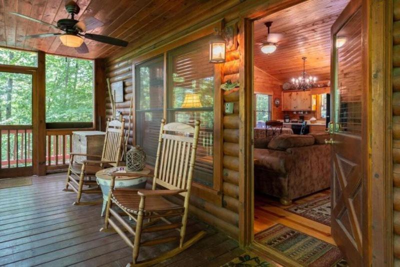 Willa Mountain Spirit Cabin - Fireplace And Hot Tub Blue Ridge Zewnętrze zdjęcie