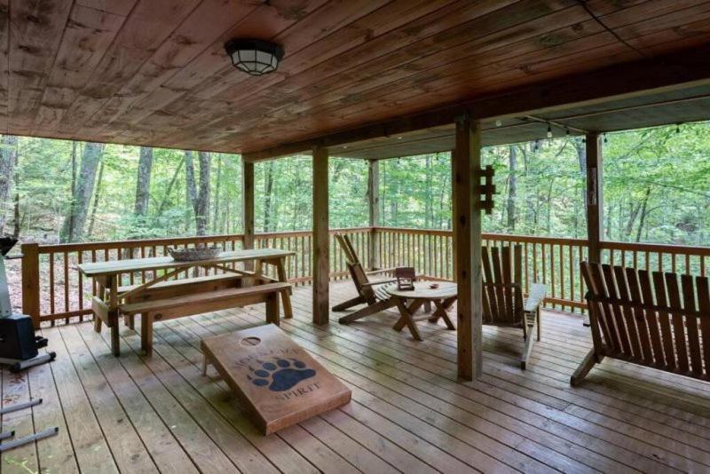 Willa Mountain Spirit Cabin - Fireplace And Hot Tub Blue Ridge Zewnętrze zdjęcie