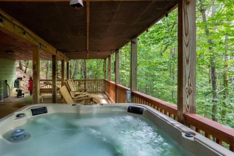 Willa Mountain Spirit Cabin - Fireplace And Hot Tub Blue Ridge Zewnętrze zdjęcie