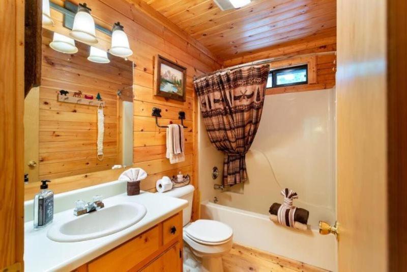 Willa Mountain Spirit Cabin - Fireplace And Hot Tub Blue Ridge Zewnętrze zdjęcie
