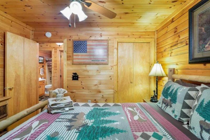 Willa Mountain Spirit Cabin - Fireplace And Hot Tub Blue Ridge Zewnętrze zdjęcie