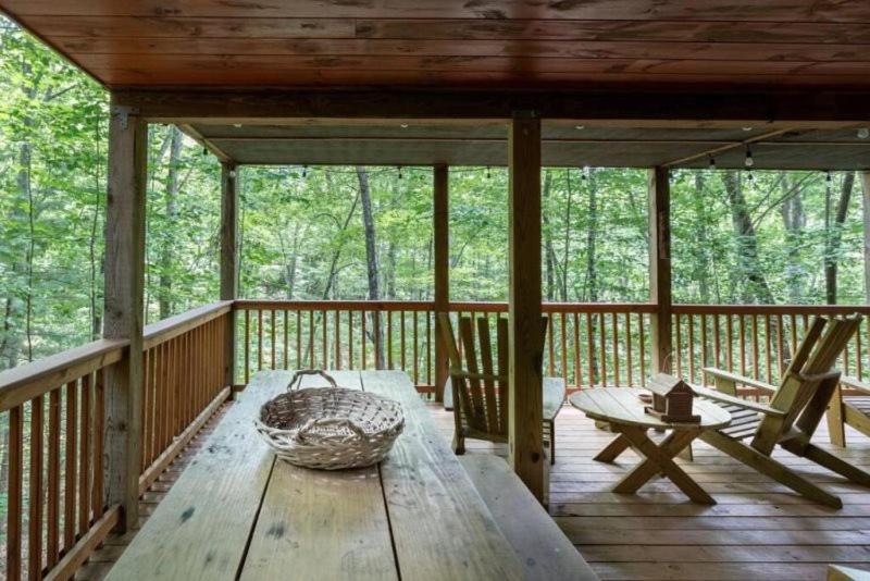 Willa Mountain Spirit Cabin - Fireplace And Hot Tub Blue Ridge Zewnętrze zdjęcie