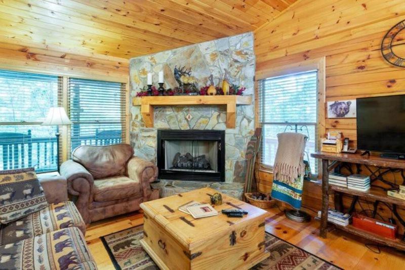 Willa Mountain Spirit Cabin - Fireplace And Hot Tub Blue Ridge Zewnętrze zdjęcie