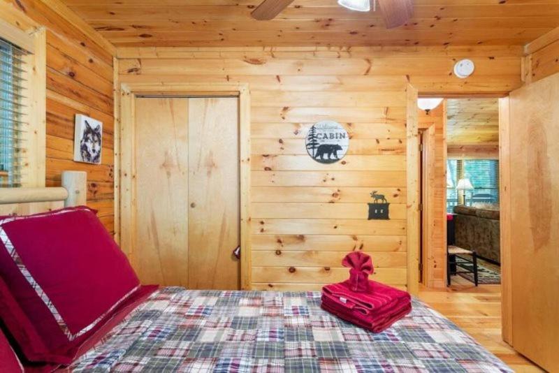 Willa Mountain Spirit Cabin - Fireplace And Hot Tub Blue Ridge Zewnętrze zdjęcie